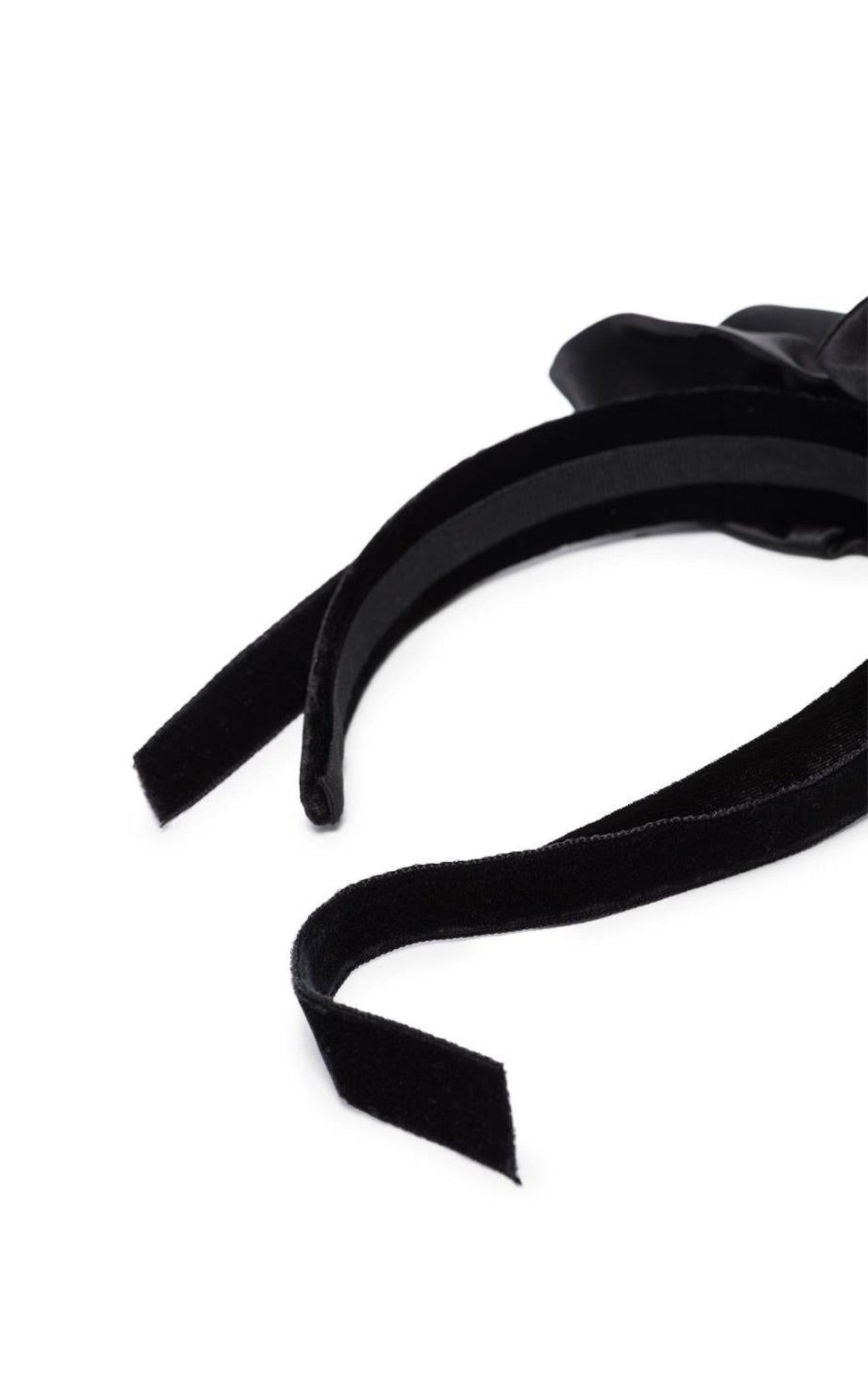  Alessandra RichRose Appliqué Tie Headband - Runway Catalog