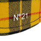  Nº21Round Checked Tartan Crossbody Bag - Runway Catalog