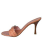  BCBGMAXAZRIASafe Leather Stiletto Heel Mule Sandal - Runway Catalog