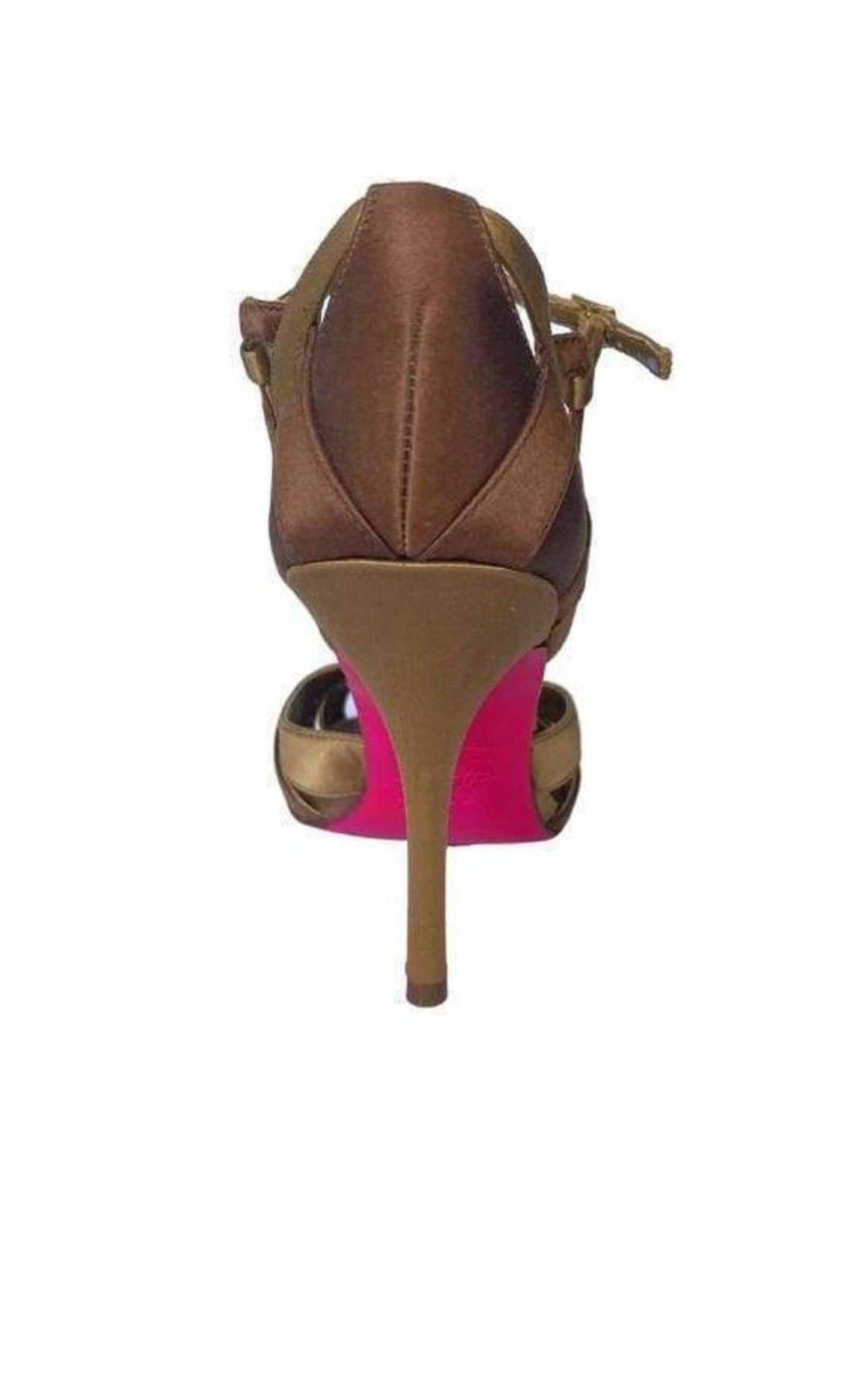  Betsey JohnsonSatin Stiletto Heels Sandals - Runway Catalog