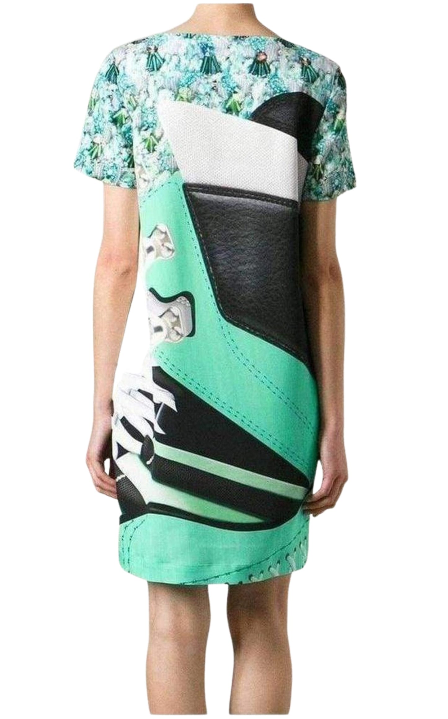  Mary KatrantzouSelofane Print Shirt Dress - Runway Catalog