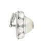  GucciSilver Crystal & Pearl Interlocking G Earrings - Runway Catalog