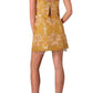  BCBGMAXAZRIAStrapless Yellow Lace Silk Dress - Runway Catalog