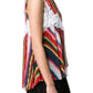  SacaiStriped Pleated Camisole Tank Top - Runway Catalog