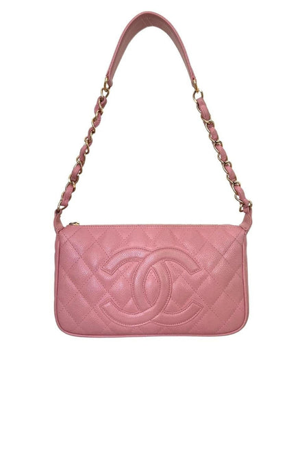  ChanelTimeless CC Chain Shoulder Bag Quilted Caviar Small - Runway Catalog