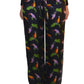  GucciToucan Print Pyjama Silk Pants - Runway Catalog