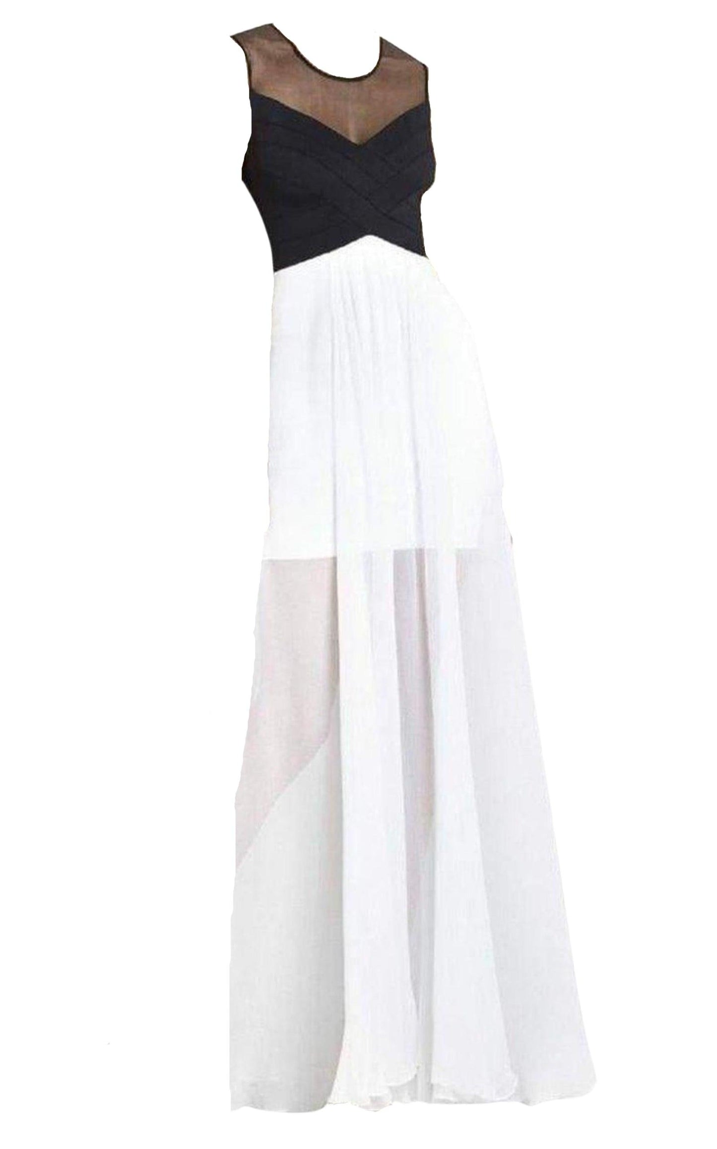  BCBGMAXAZRIAGiovanna Silk Blend Gown Dress - Runway Catalog