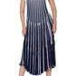  ChloeVertical Stripe Midi Dress - Runway Catalog