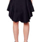  ChloeWavy Shiny Black Jacquard Skirt - Runway Catalog