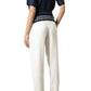  ChloeWhite Embroidered Cotton Pants - Runway Catalog