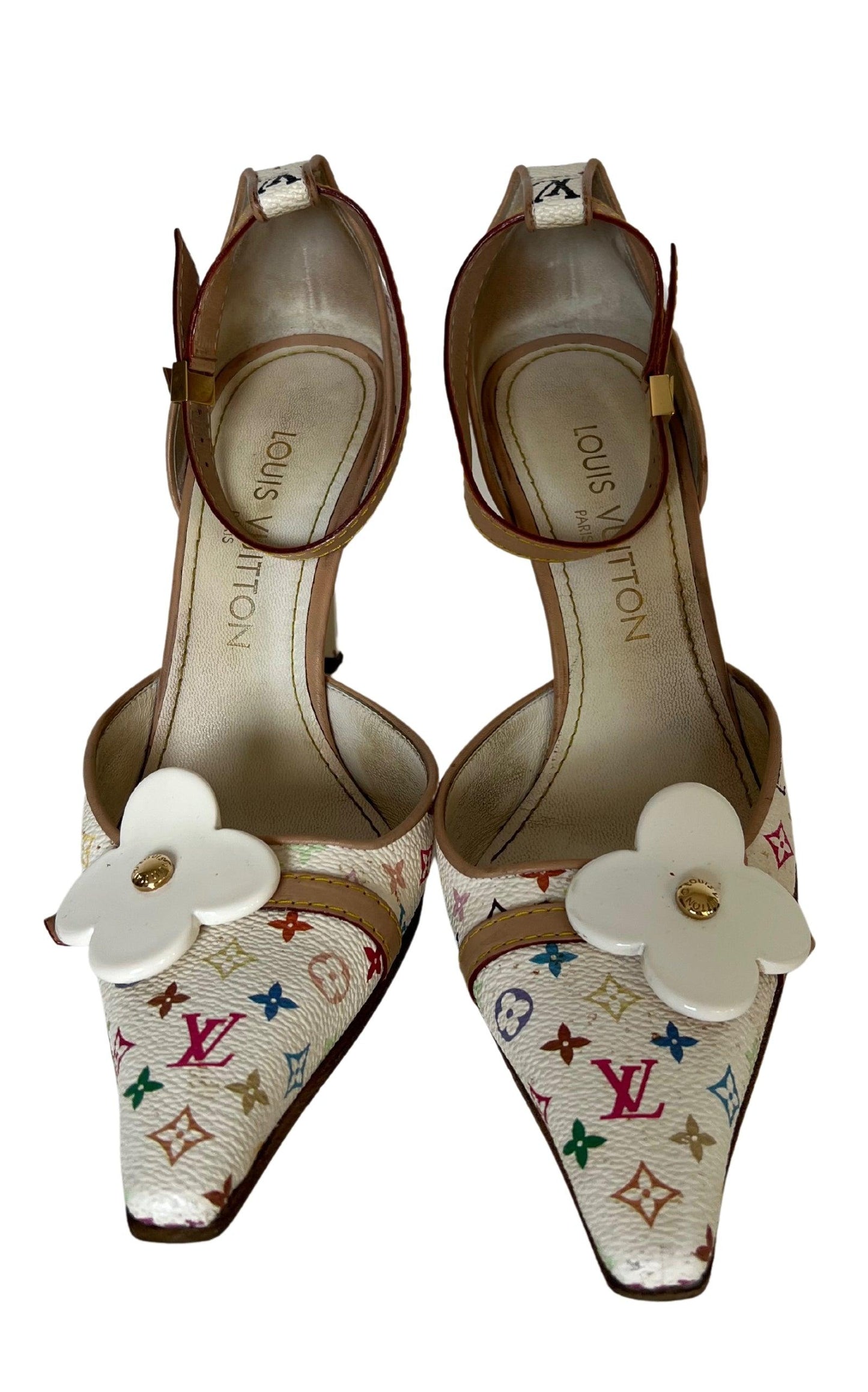 Louis Vuitton Murakami Multicolor Wedge Shoes