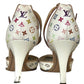  Louis VuittonWhite Monogram Multicolor Ankle Strap Heels - Runway Catalog