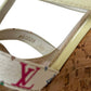  Louis VuittonWhite Monogram Multicolor Wedge - Runway Catalog