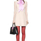  GucciWool & Silk Blend Mini Dress with Pussycat Bow - Runway Catalog
