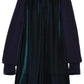  SacaiWool Velvet Panelled Dress - Runway Catalog