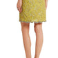  GucciYellow Brocade Jacquard Mini Skirt - Runway Catalog