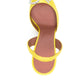  Amina MuaddiYellow Rosie Sling Heels - Runway Catalog