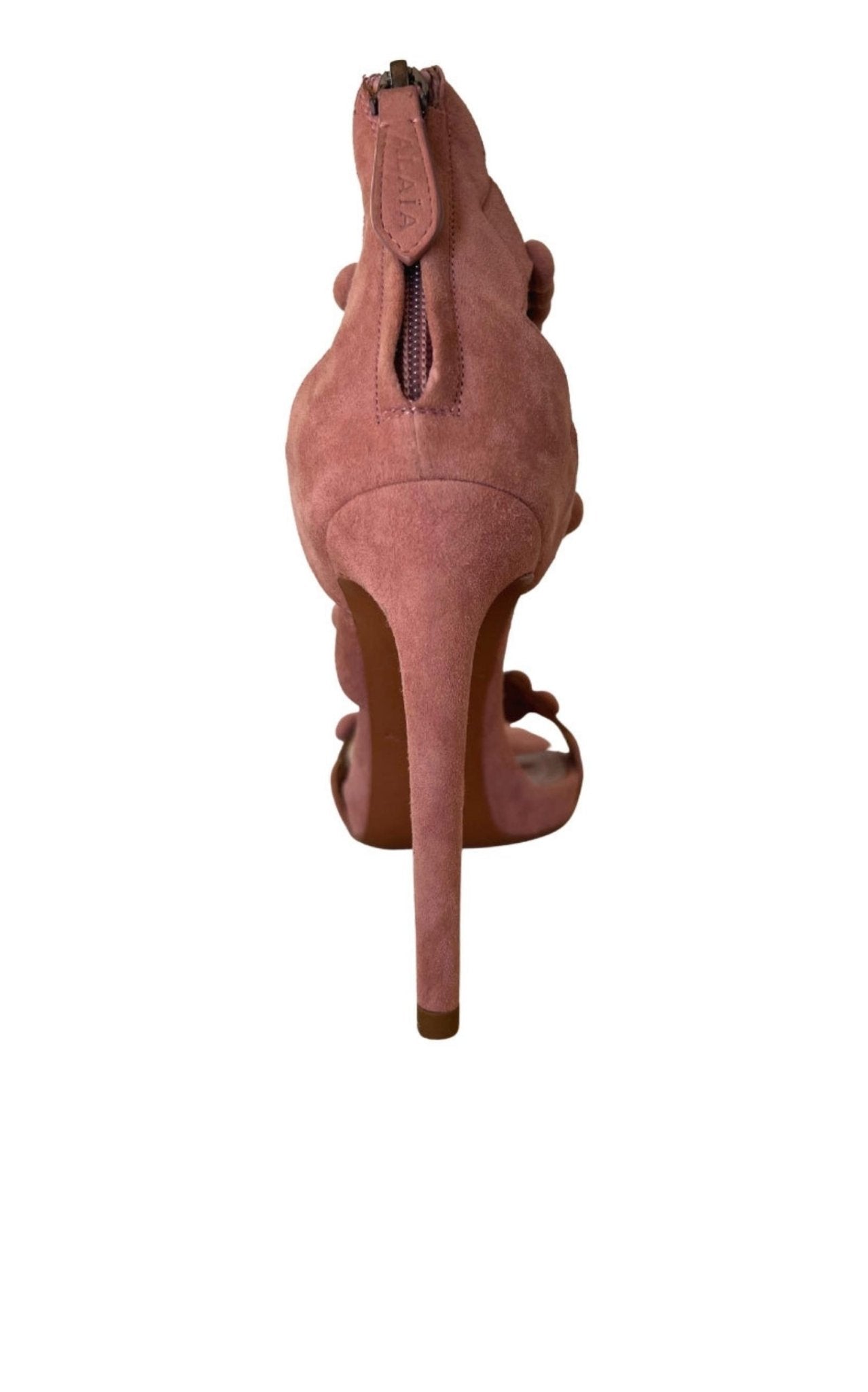 Alaïa Bombe Suede High Heel Sandals - Runway Catalog