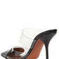 Clear Cap-Toe Mule Pumps Alaïa