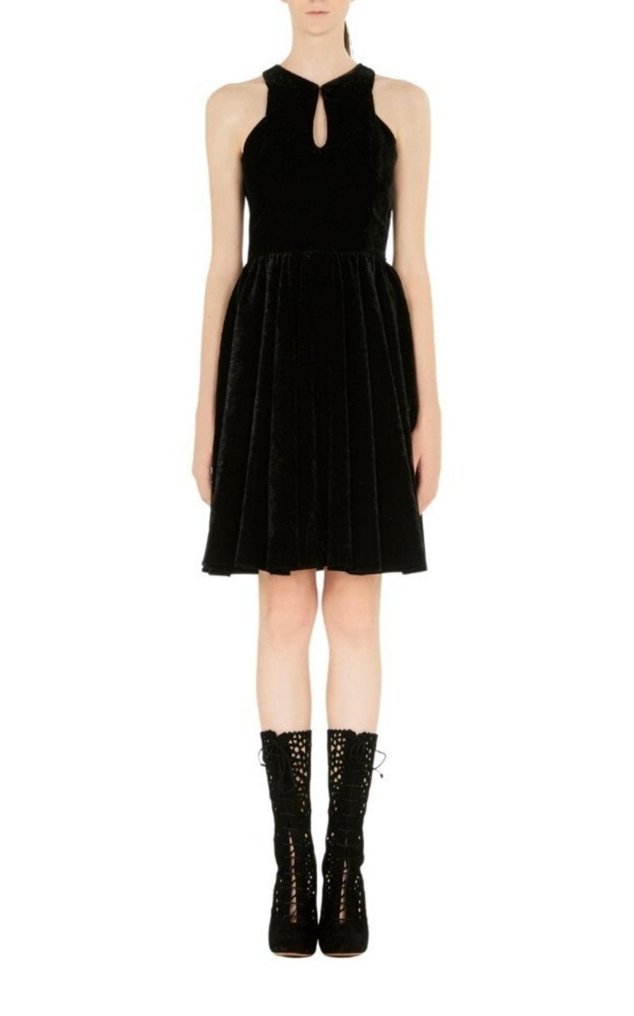 Alaïa Mid Calf Stiletto Boots - Runway Catalog