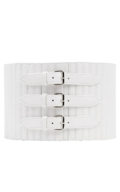 Alaïa Ribbed Stretch Corset Belt - Runway Catalog