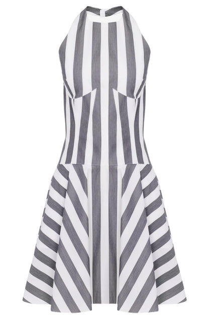 Short Striped Poplin Sun-Dress Alaïa