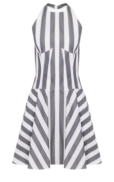 Alaïa Short Striped Poplin Sun - Dress - Runway Catalog