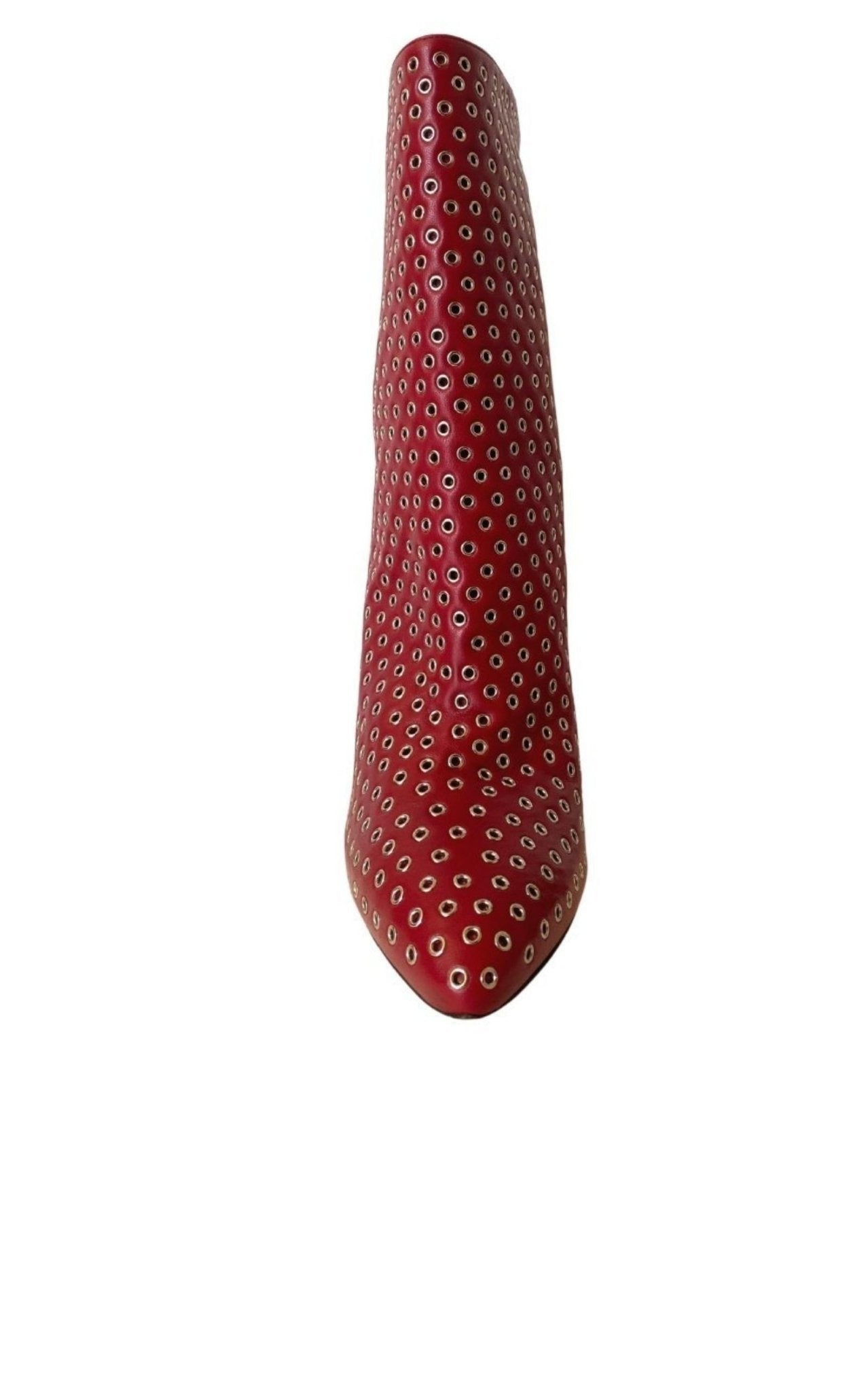 Alaïa Studded Leather Ankle Boots - Runway Catalog