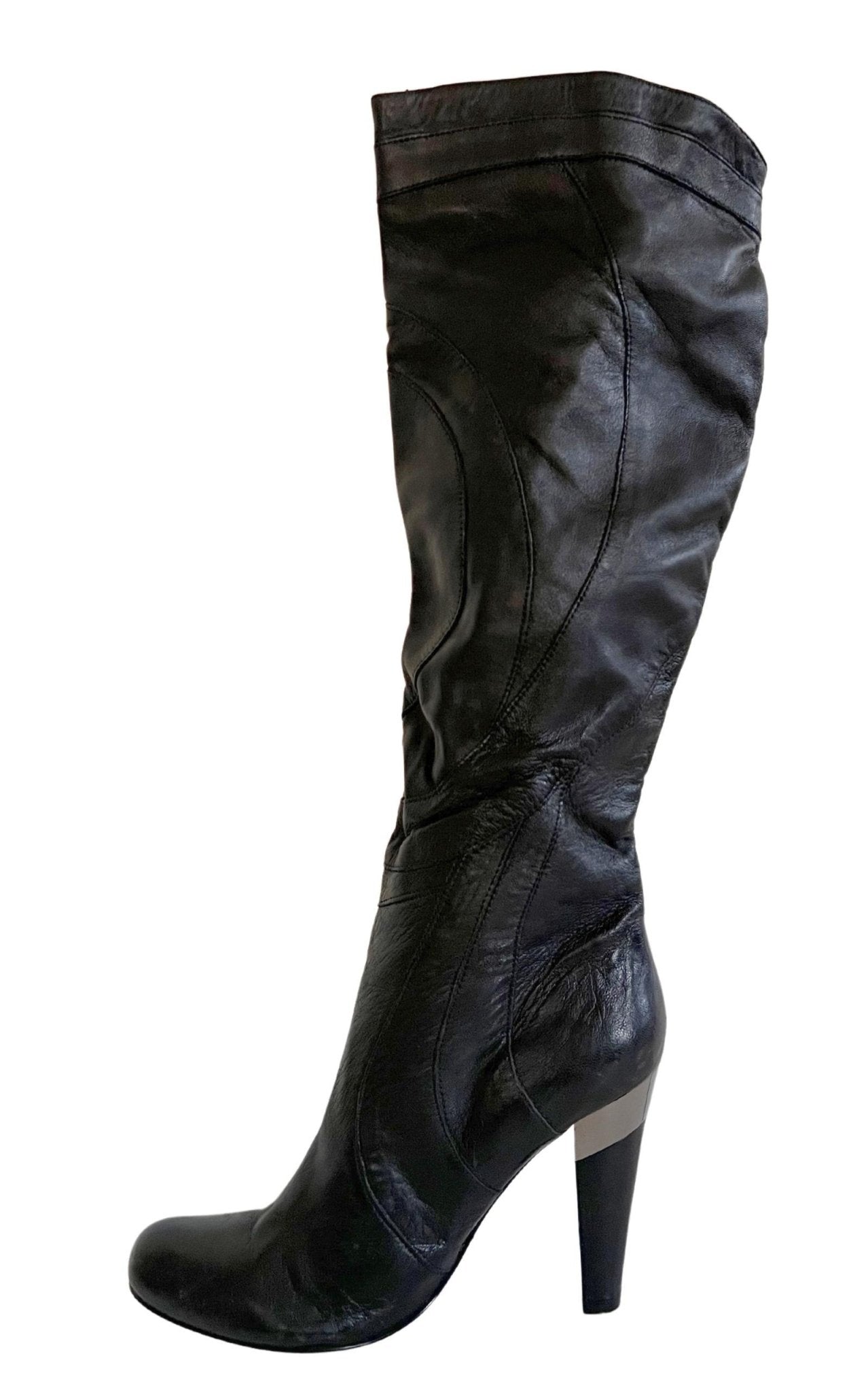 ALDO Knee High All Leather Boots - Runway Catalog