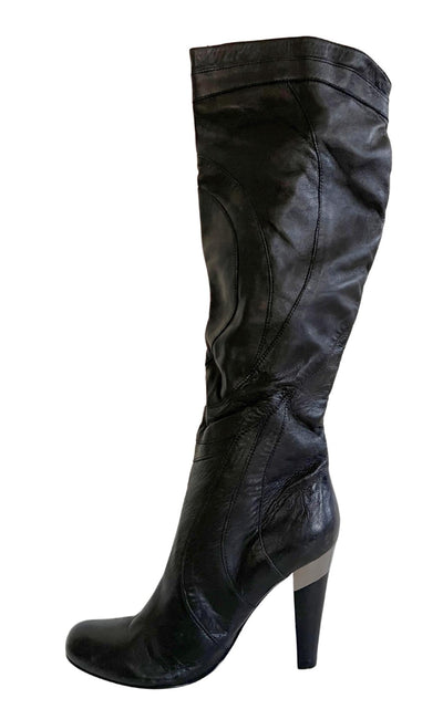 ALDO Knee High All Leather Boots - Runway Catalog