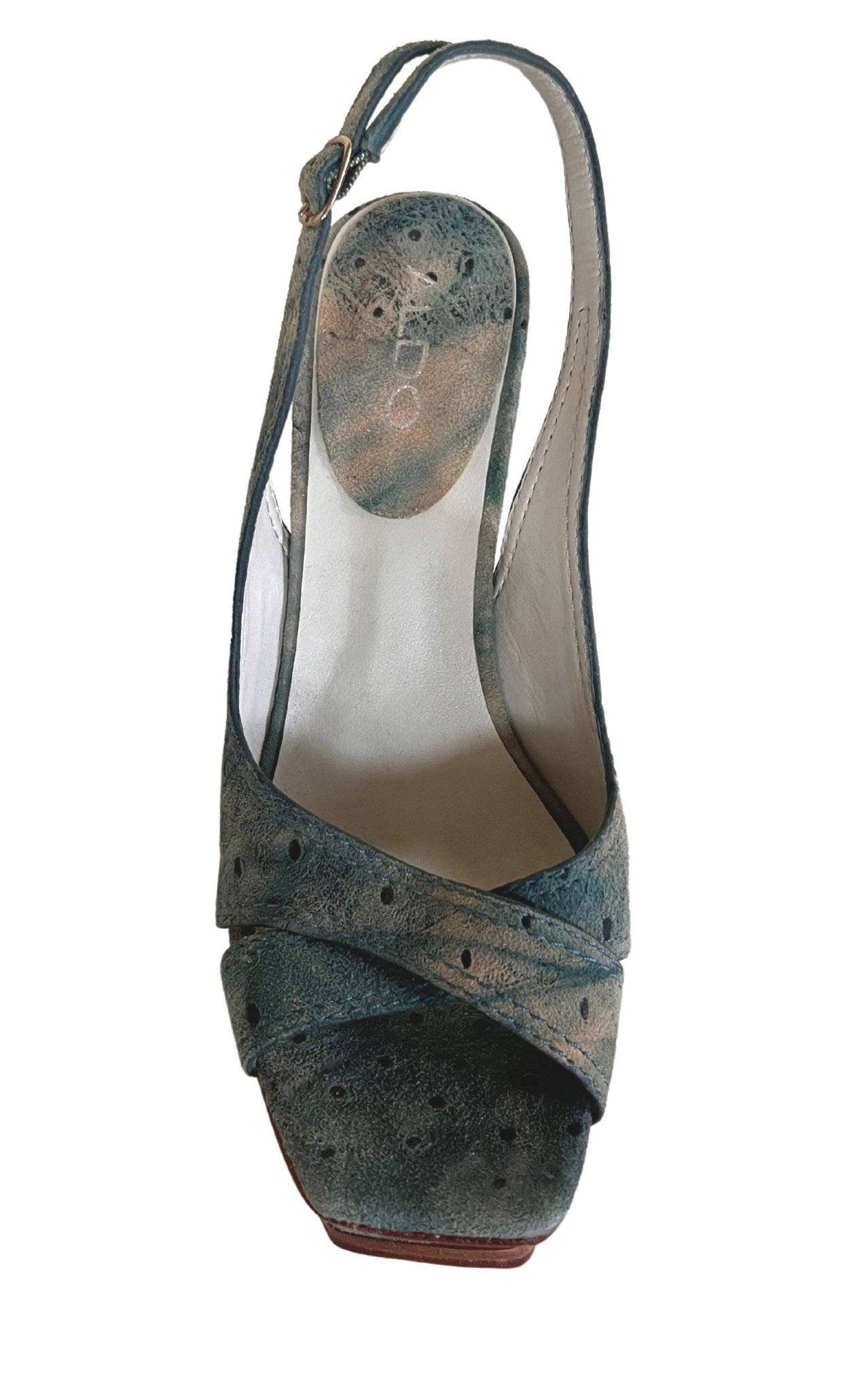 ALDO Suede Platform Pump - Runway Catalog