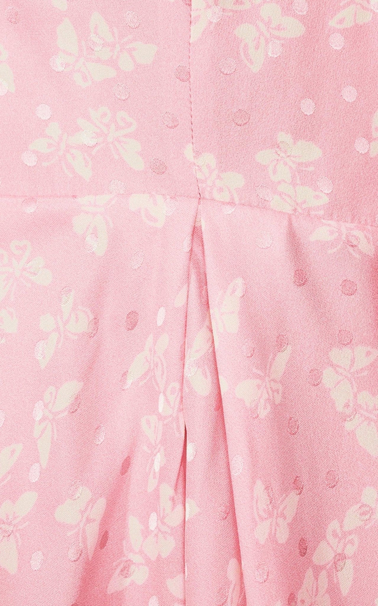 Alessandra Rich Butterfly Jacquard Silk Mini Dress - Runway Catalog