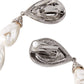 Crystal-embellished Pearl Clip-on Earrings Alessandra Rich