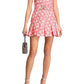 Heart-print Halterneck Mini Dress Alessandra Rich