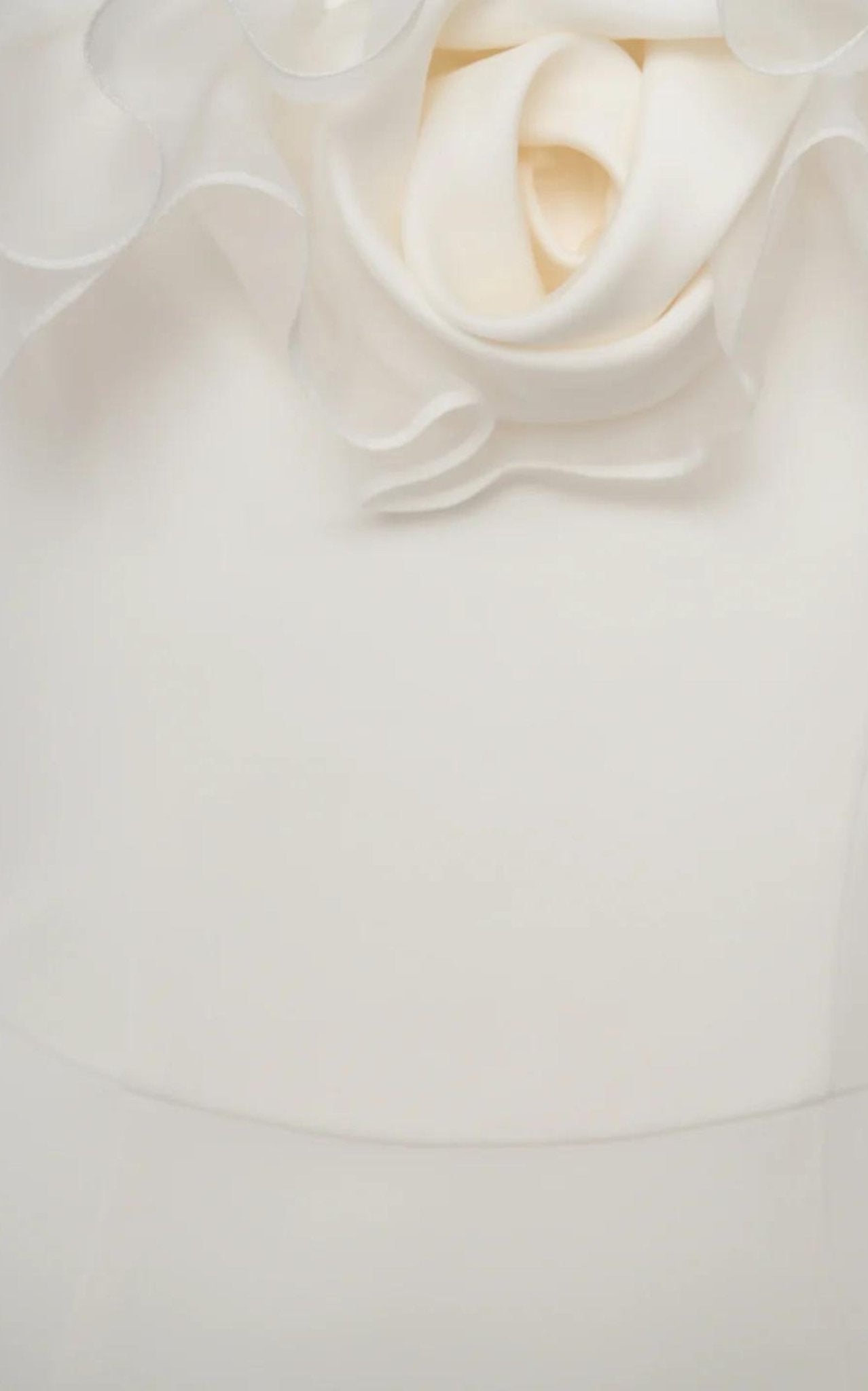 Alessandra Rich Organza - Trim Maxi Dress - Runway Catalog