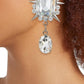 Spike Pendant Drop Clip-On Earrings Alessandra Rich