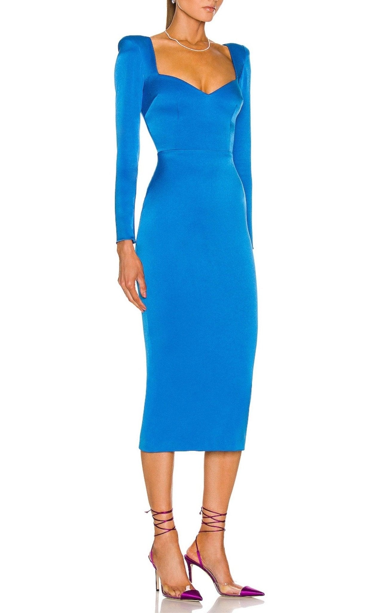 Alex Perry Banon Sweetheart Midi Dress - Runway Catalog