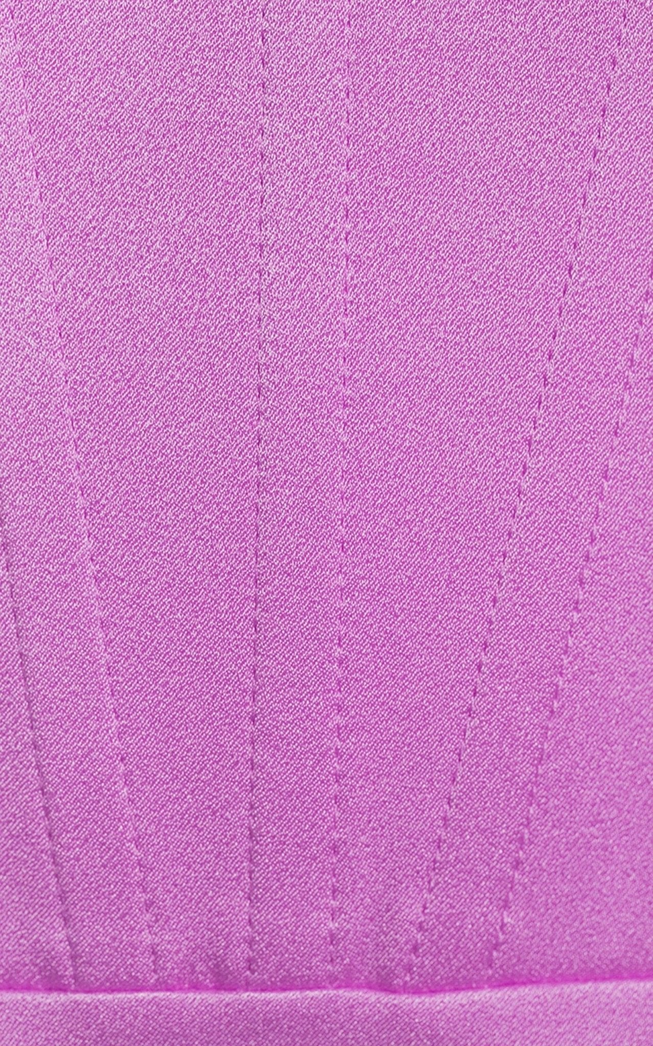 Alex Perry Blythe Satin Crepe Corset Dress - Runway Catalog