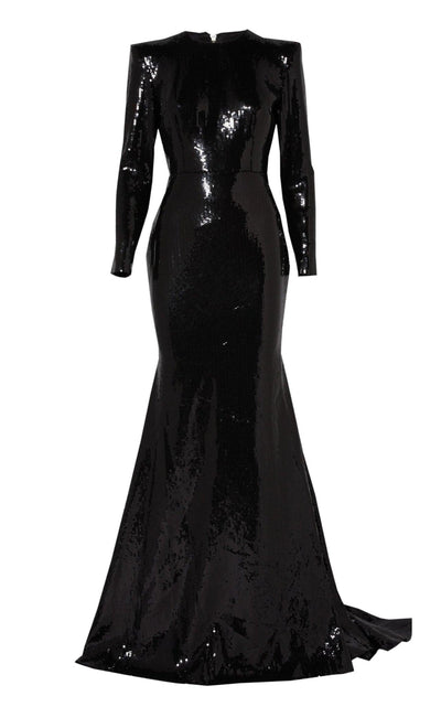 Alex Perry Sequinned Lane Gown - Runway Catalog