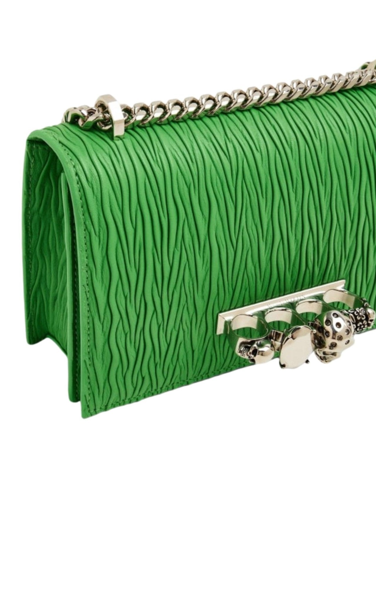 Alexander McQueen Jewelled Small Crossbody Satchel Bag - Runway Catalog