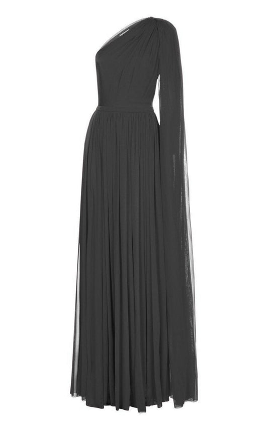 One-shoulder Evening Gown Alexander McQueen