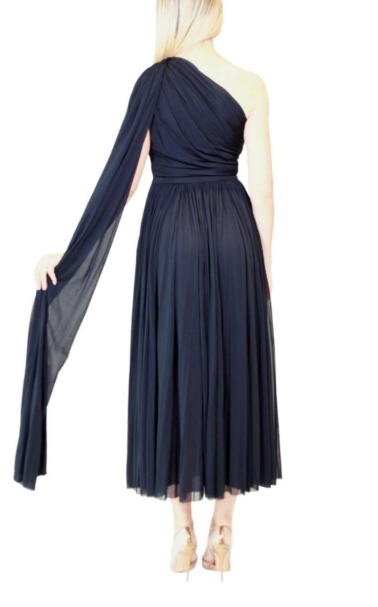 Alexander McQueen One - shoulder Evening Gown - Runway Catalog