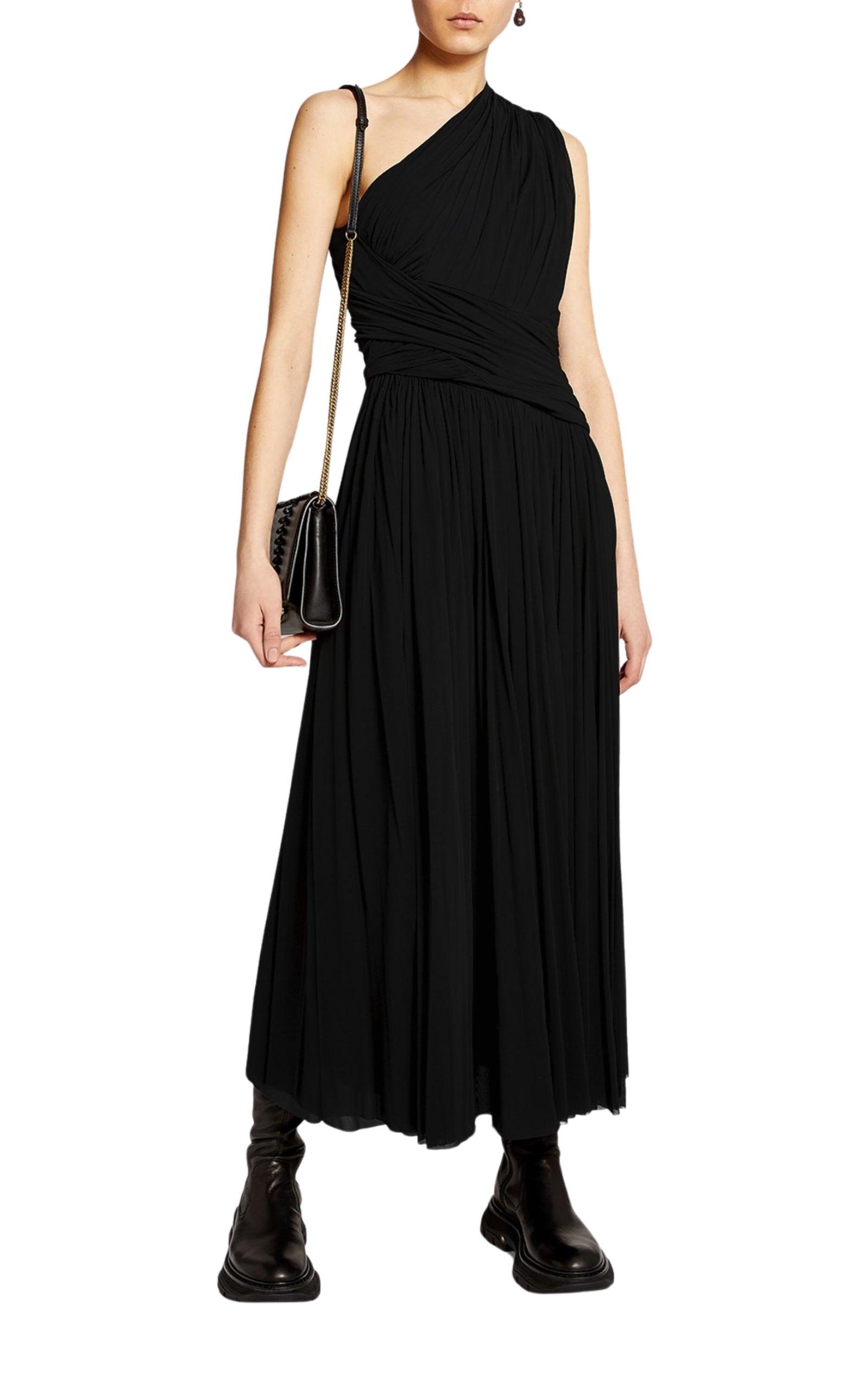 One-shoulder Evening Gown Alexander McQueen