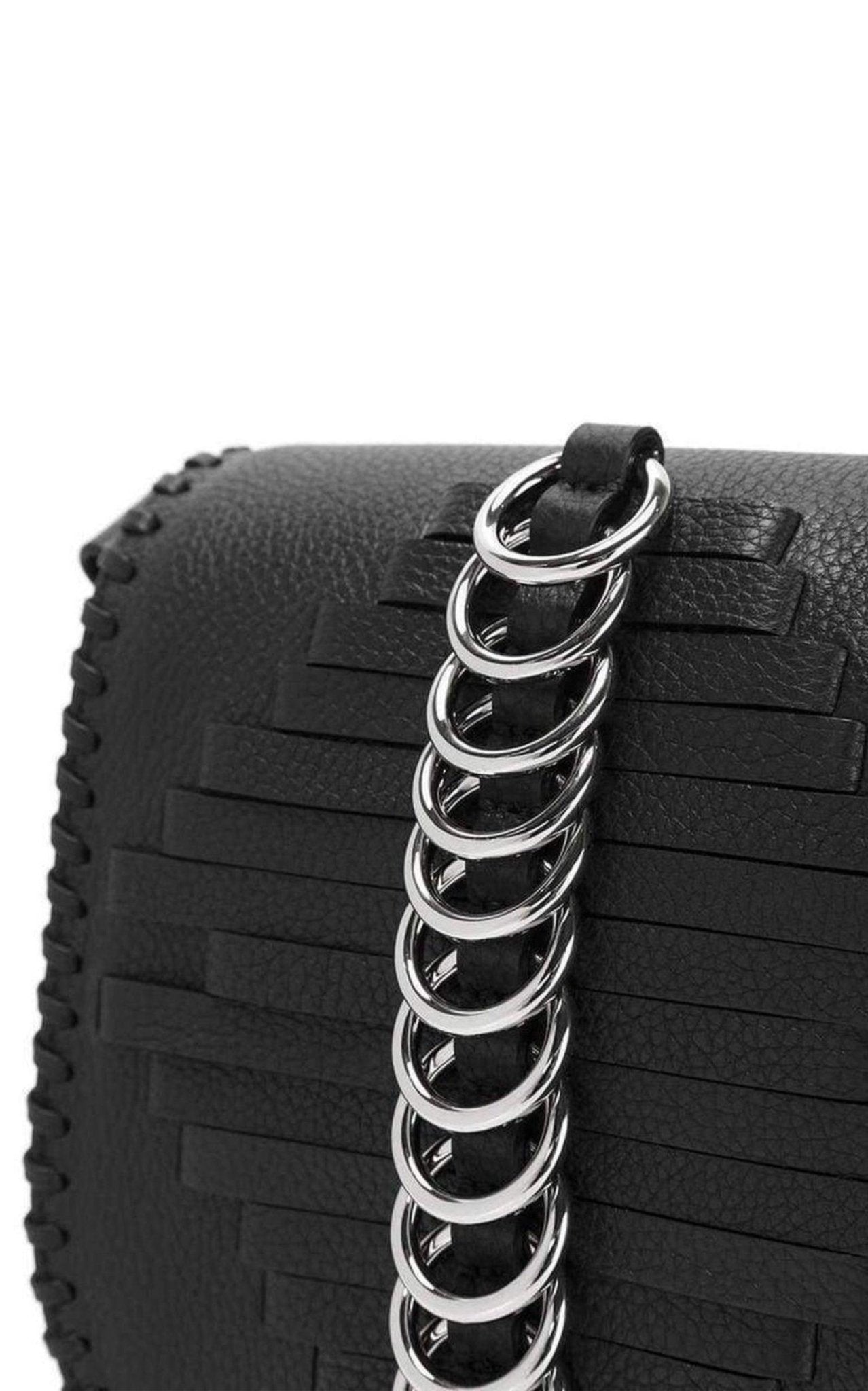 Alexander Wang Black Leather Lia Sling Crossbody Bag - Runway Catalog