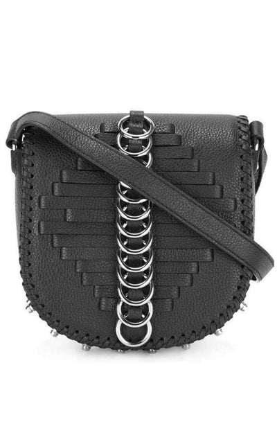 Alexander Wang Black Leather Lia Sling Crossbody Bag - Runway Catalog