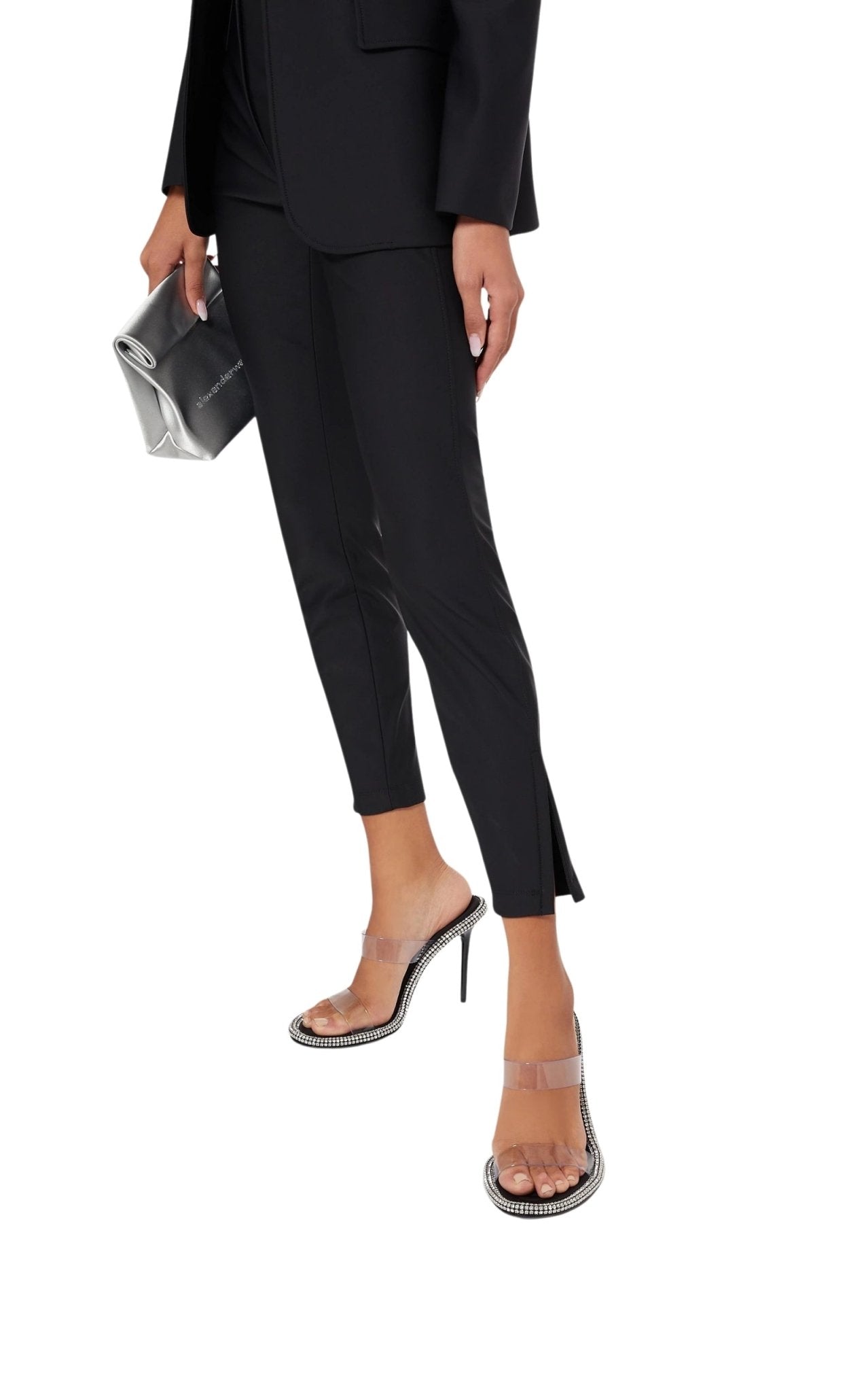 Alexander Wang Nova Crystal Mule Heels - Runway Catalog