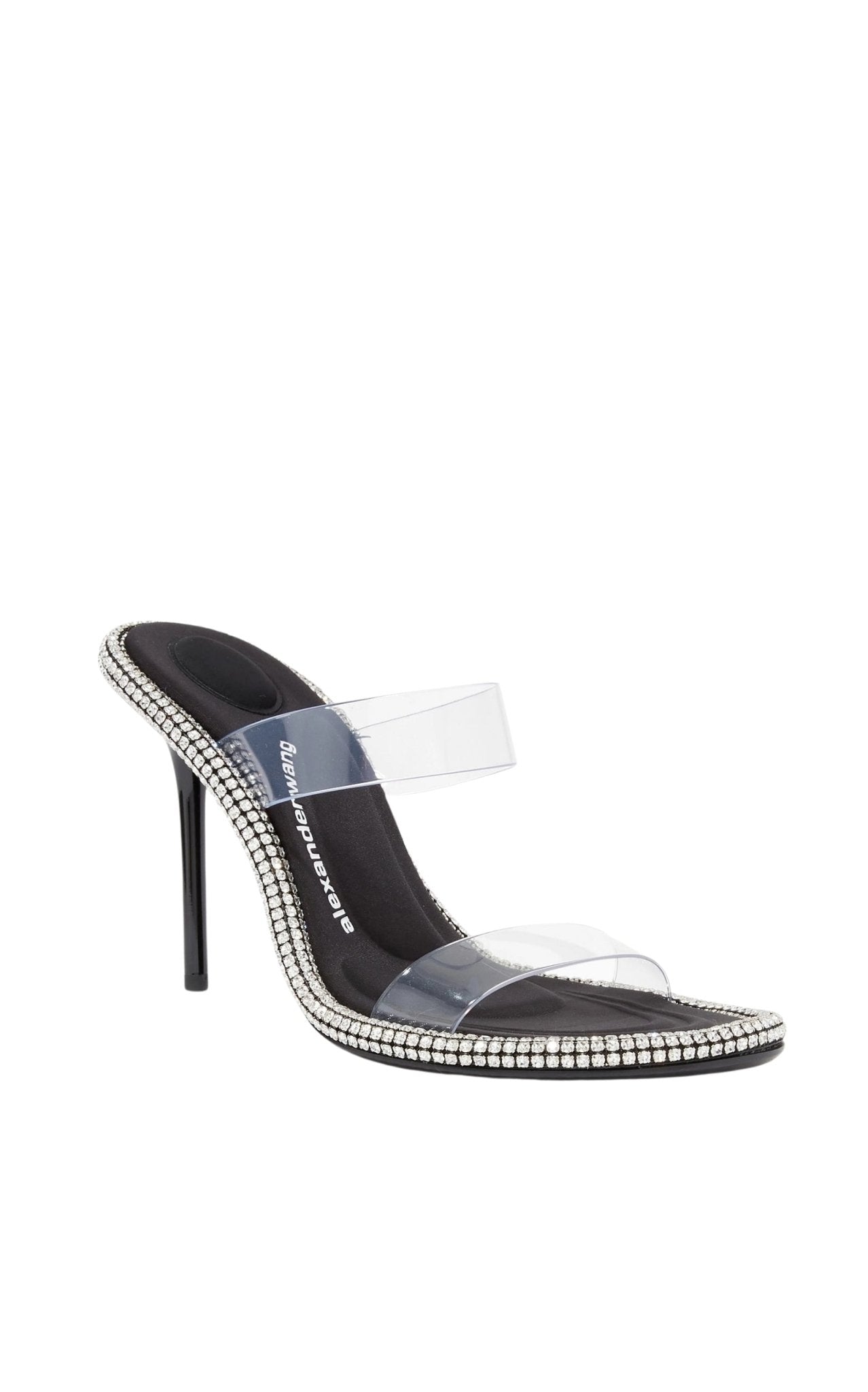 Alexander Wang Nova Crystal Mule Heels - Runway Catalog