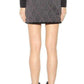 Studded Embellished Black Satin Skirt Alexander Wang