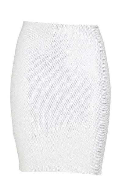 Alexandre Vauthier Crystal - embellished Mini Skirt - Runway Catalog