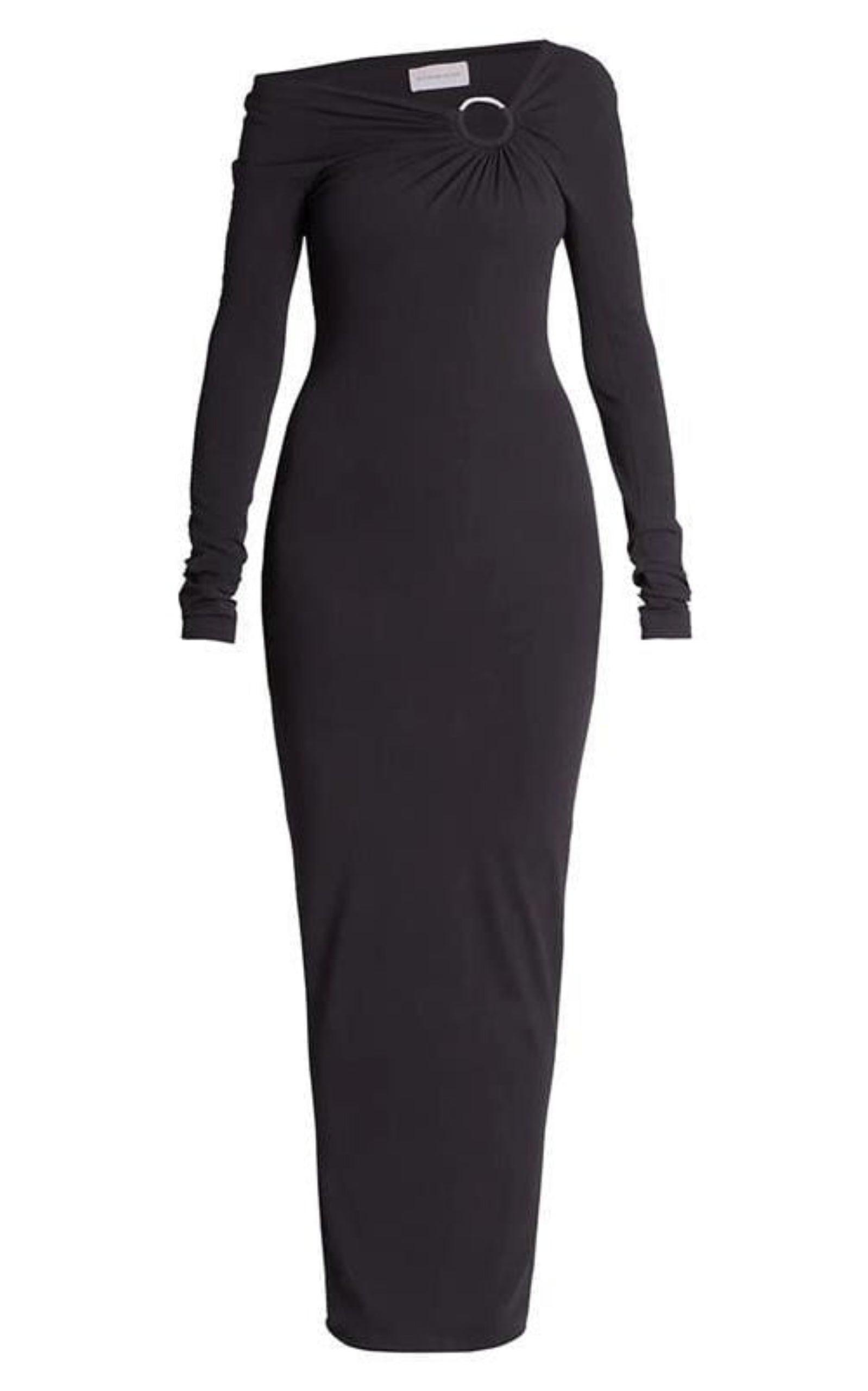 Embellished Jersey Off-The-Shoulder Dress Alexandre Vauthier